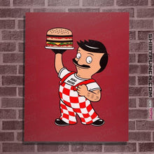 Load image into Gallery viewer, Shirts Posters / 4"x6" / Red Big Bob's