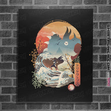 Load image into Gallery viewer, Shirts Posters / 4"x6" / Black Blue Ranger Ukiyoe