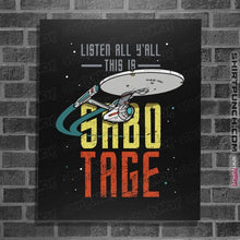 Load image into Gallery viewer, Secret_Shirts Posters / 4"x6" / Black Sabotage!