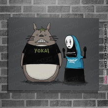 Load image into Gallery viewer, Shirts Posters / 4"x6" / Charcoal Anime Sucks