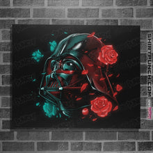 Load image into Gallery viewer, Shirts Posters / 4"x6" / Black Dark Side of the Bloom