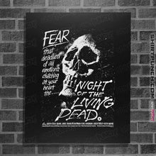 Load image into Gallery viewer, Daily_Deal_Shirts Posters / 4"x6" / Black Fear!