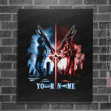 Load image into Gallery viewer, Shirts Posters / 4"x6" / Black Your Name