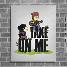 Load image into Gallery viewer, Shirts Posters / 4"x6" / White Ellie Sings To Dina