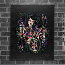 Load image into Gallery viewer, Daily_Deal_Shirts Posters / 4"x6" / Black Beetlejuice & Lydia Card