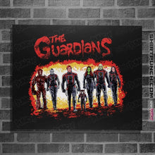 Load image into Gallery viewer, Secret_Shirts Posters / 4"x6" / Black The Guardians
