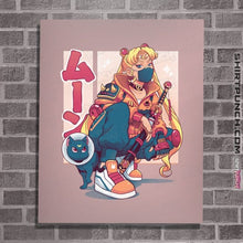 Load image into Gallery viewer, Shirts Posters / 4"x6" / Pink Waxing Moon