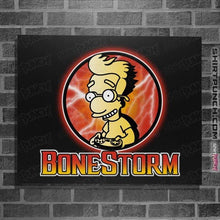 Load image into Gallery viewer, Shirts Posters / 4"x6" / Black Bonestorm