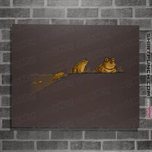Load image into Gallery viewer, Shirts Posters / 4"x6" / Dark Chocolate Evolution Of Hypnotoad