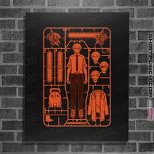 Load image into Gallery viewer, Daily_Deal_Shirts Posters / 4"x6" / Black Denji Model Sprue