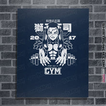Load image into Gallery viewer, Shirts Posters / 4"x6" / Navy Tsukasa Stone Fitness