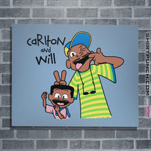 Load image into Gallery viewer, Shirts Posters / 4"x6" / Powder Blue Carlton And Will