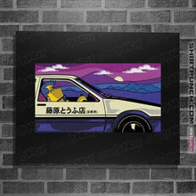 Load image into Gallery viewer, Shirts Posters / 4"x6" / Black Initial B