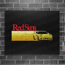 Load image into Gallery viewer, Shirts Posters / 4"x6" / Black Redsuns