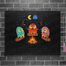 Load image into Gallery viewer, Secret_Shirts Posters / 4"x6" / Black Ghost Stories!!