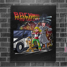 Load image into Gallery viewer, Daily_Deal_Shirts Posters / 4"x6" / Black Back To Metro City