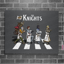Load image into Gallery viewer, Daily_Deal_Shirts Posters / 4"x6" / Charcoal The Knights Road