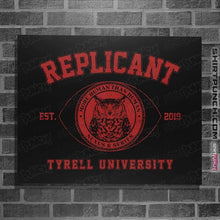 Load image into Gallery viewer, Daily_Deal_Shirts Posters / 4"x6" / Black Replicant University