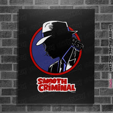 Load image into Gallery viewer, Shirts Posters / 4"x6" / Black Smooth Criminal