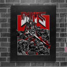 Load image into Gallery viewer, Daily_Deal_Shirts Posters / 4"x6" / Black Doom Guts