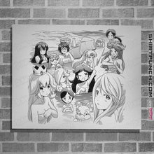 Load image into Gallery viewer, Shirts Posters / 4"x6" / White Smash Girls Hot Spring