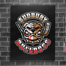Load image into Gallery viewer, Daily_Deal_Shirts Posters / 4"x6" / Black Bulldogs