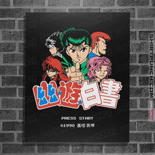 Load image into Gallery viewer, Secret_Shirts Posters / 4"x6" / Black YuyuPixels