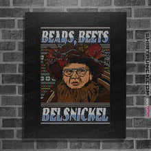 Load image into Gallery viewer, Shirts Posters / 4"x6" / Black Bears, Beets, Belsnickel