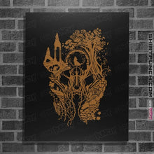 Load image into Gallery viewer, Daily_Deal_Shirts Posters / 4"x6" / Black Rings And Power