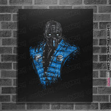 Load image into Gallery viewer, Shirts Posters / 4"x6" / Black Mortal Ice