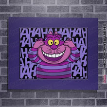 Load image into Gallery viewer, Shirts Posters / 4"x6" / Violet Mad Cat