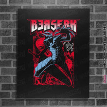 Load image into Gallery viewer, Shirts Posters / 4&quot;x6&quot; / Black Berserker Guts

