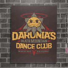 Load image into Gallery viewer, Shirts Posters / 4"x6" / Dark Chocolate Darunia's Death Mountain