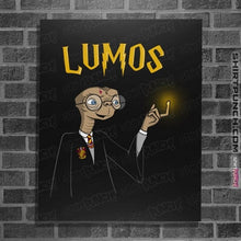 Load image into Gallery viewer, Shirts Posters / 4"x6" / Black Lumos