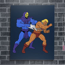 Load image into Gallery viewer, Shirts Posters / 4"x6" / Navy Atomic Wedgie