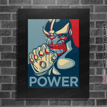 Load image into Gallery viewer, Shirts Posters / 4"x6" / Black Power