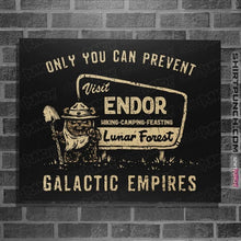 Load image into Gallery viewer, Daily_Deal_Shirts Posters / 4"x6" / Black Only You Can Prevent Galactic Empires
