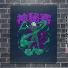 Load image into Gallery viewer, Shirts Posters / 4"x6" / Navy Mysterio