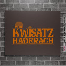 Load image into Gallery viewer, Shirts Posters / 4"x6" / Dark Chocolate Kwisatz Haderach