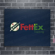 Load image into Gallery viewer, Daily_Deal_Shirts Posters / 4"x6" / Navy Fettex