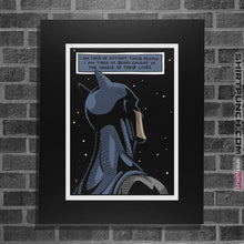 Load image into Gallery viewer, Shirts Posters / 4"x6" / Black Manbatan