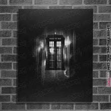 Load image into Gallery viewer, Secret_Shirts Posters / 4"x6" / Black Time And Space