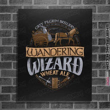 Load image into Gallery viewer, Shirts Posters / 4"x6" / Black Wandering Wizard Wheat Ale