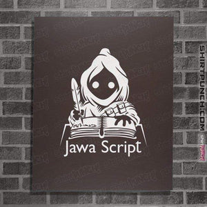 Shirts Posters / 4"x6" / Dark Chocolate Jawa Script