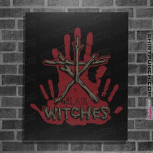 Load image into Gallery viewer, Daily_Deal_Shirts Posters / 4"x6" / Black Blair Witches