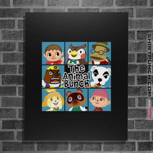 Load image into Gallery viewer, Shirts Posters / 4"x6" / Black The Animal Bunch