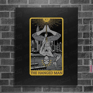Shirts Posters / 4"x6" / Black Tarot The Hanged Man