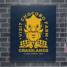 Load image into Gallery viewer, Shirts Posters / 4"x6" / Navy Grasslands Area Farm