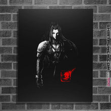 Load image into Gallery viewer, Shirts Posters / 4"x6" / Black One Winged Angel Ink