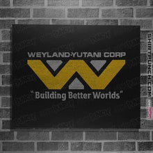 Load image into Gallery viewer, Secret_Shirts Posters / 4"x6" / Black Weyland